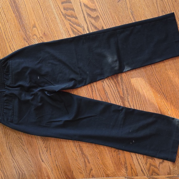 GAP Men's Black Cozy Drape Pants - Picture 4 of 5